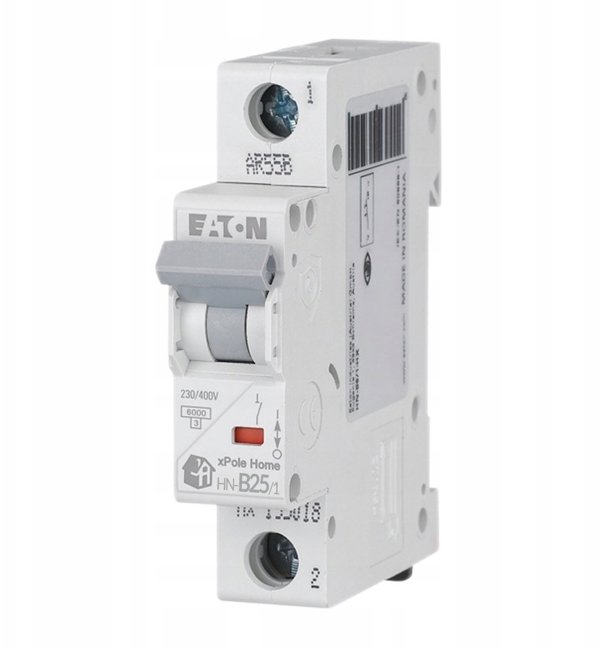 Eaton Wyłącznik nadprądowy jednofazowy 25 A typ B (HN-B25/1)