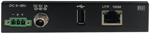 EATON TRIPPLITE 1-Port Industrial USB over Cat6 Extender ESD Protection PoC USB 2.0 Mountable 330ft. 100m TAA