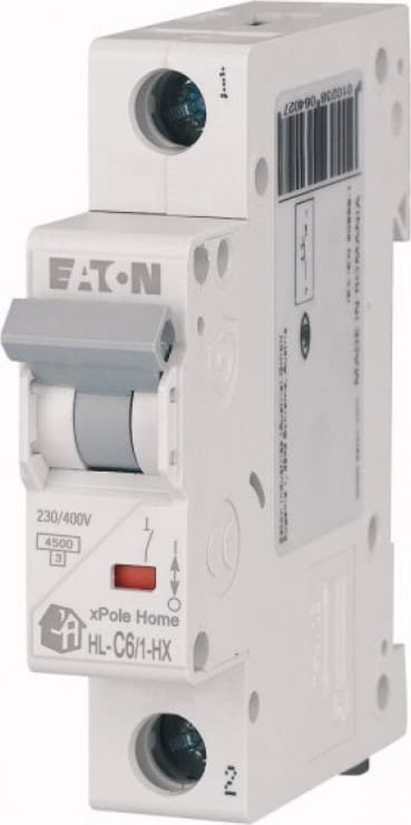 Διακόπτης Υπερφόρτωσης Eaton HN-C6/1 6kA 194828