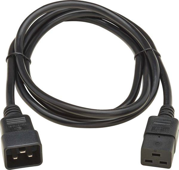 Καλώδιο τροφοδοσίας Eaton P036-02M-EU Μαύρο 2 μ IEC C20 IEC C19
