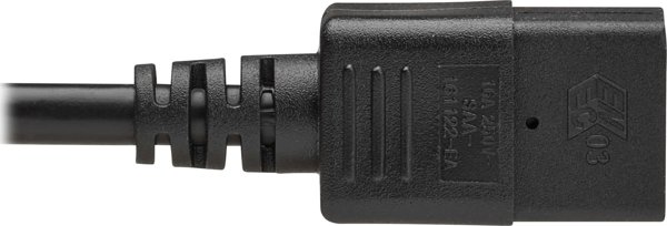 Καλώδιο τροφοδοσίας Eaton P036-02M-EU Μαύρο 2 μ IEC C20 IEC C19