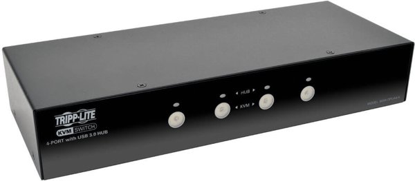 Eaton 4-Port DisplayPort KVM Switch with Audio