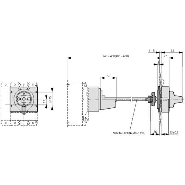 Eaton Eaton Napęd drzwiowy obrotowy NZM2-XTVDVR - 260180 [outlet]