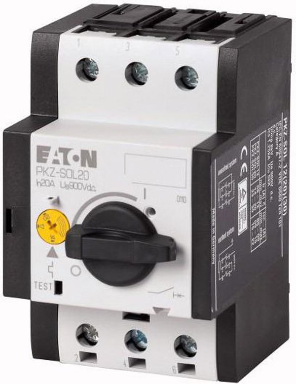 Eaton Wylacznik do instalacji fotowoltaicznych 2P 12A DC PKZ-SOL12 120937