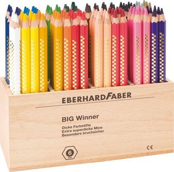 Eberhard Faber ΜΕΓΑΛΟΣ ΝΙΚΗΤΗΣ, Πολύχρωμο, 96 τεμ.