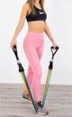 Eb Fit Σετ 5 Λάστιχα Αντίστασης για Γυμναστική & CrossFit, Πολύχρωμο