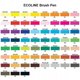 Ecoline Brush Pen set Shadow| 5 colours