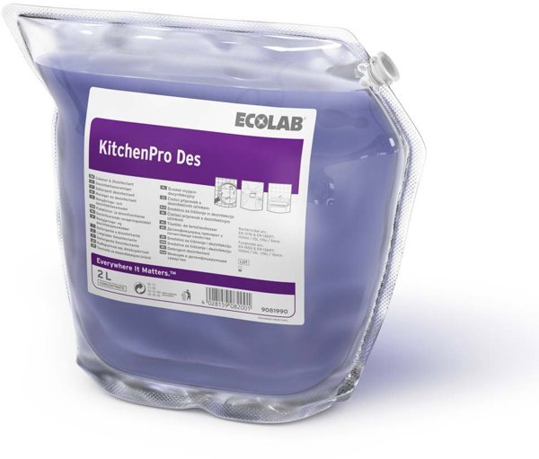 Ecolab Ecolab KitchenPro Des Καθαριστικό και απολυμαντικό 2 l