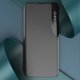 Θήκη Eco Leather View Case για Samsung Galaxy S24 FE με καπάκι και βάση - μαύρο