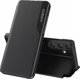Eco Leather View Case θήκη για Samsung Galaxy S25+ με πτερύγιο στήριξης - μαύρο