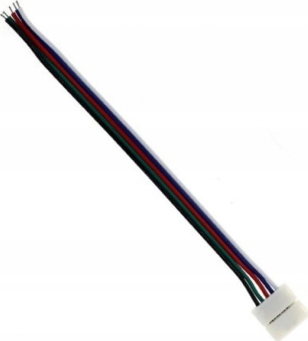 ECOLIGHT2 Eco Light EC79630 σύνδεσμος μονής όψης για ταινίες LED RGB με καλώδιο