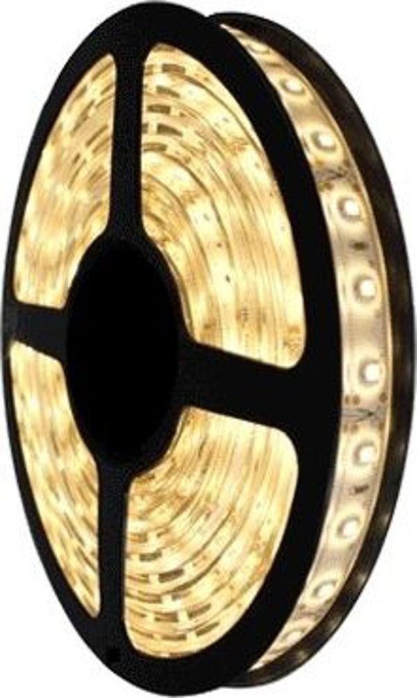 Ταινία LED ECOENERGY, Αδιάβροχη IP63, 300 LED, 5m, 24W, Θερμό Λευκό Φως