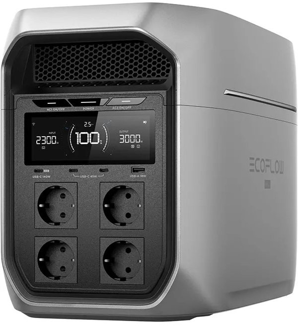 ECOFLOW Delta 3 Max Plus - Portable Powerstation