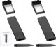 ECOLIGHT2 Ecolight SSO-2 EC20113 ηλιακός εξωτερικός στύλος κήπου 1x2W LED 4000K IP65 μαύρος