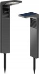 ECOLIGHT2 Ecolight SSO-2 EC20113 ηλιακός εξωτερικός στύλος κήπου 1x2W LED 4000K IP65 μαύρος