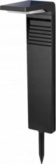 ECOLIGHT2 Ecolight SSO-2 EC20113 ηλιακός εξωτερικός στύλος κήπου 1x2W LED 4000K IP65 μαύρος