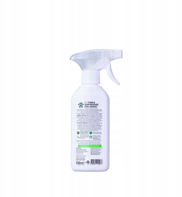 ECOGENIC Pets Green Spray για αφαίρεση οσμών και λεκέδων από ζώα, 250 ml