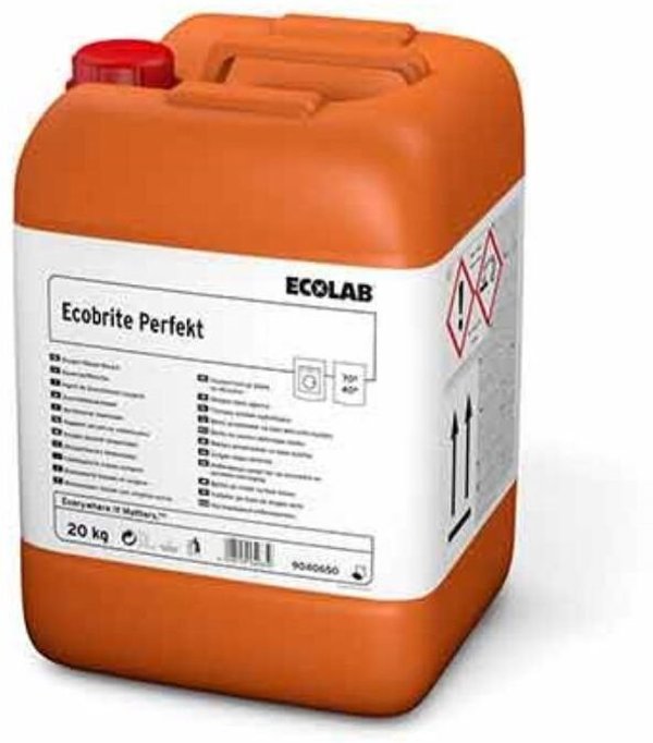 Ecolab Ecobrite Perfekt Υγρό Οξυγονωμένο Λευκαντικό, Υπεροξικό Οξύ, 20kg