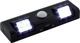 ECpower ZD26B LAMPKA 8 LED CZUJNIK RUCHU ZMIERZCHU CZARNA uniwersalny
