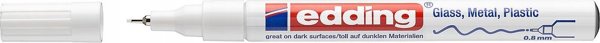 Edding Μαρκαδόρος Λαδιού E-780, 0.8mm, Μεταλλικά Χρώματα, Σετ 3 Τεμαχίων