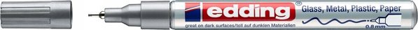 Edding Μαρκαδόρος Λαδιού E-780, 0.8mm, Μεταλλικά Χρώματα, Σετ 3 Τεμαχίων