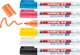 Edding Μαρκαδόροι για Γυάλινες Επιφάνειες E-95, 1.5-3 mm, Μίγμα Χρωμάτων, 6 Τεμάχια
