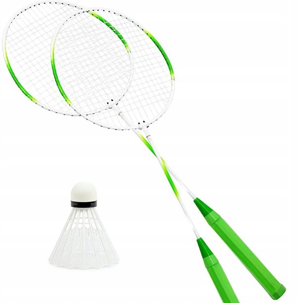 Σετ Badminton Eddy Toys - Ρακέτες και Μπαλάκια, Πράσινο