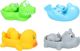 Eddy Toys Σετ Παιχνιδιών Μπάνιου 3 Τεμάχια, Πάπιες από Καουτσούκ για Παιδιά +2 Ετών
