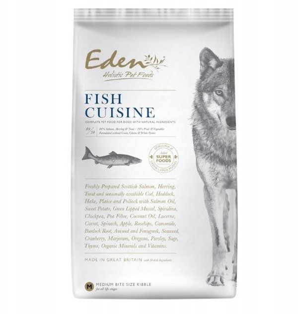 EDEN  Eden Fish Cuisine medium and large breeds 2kg