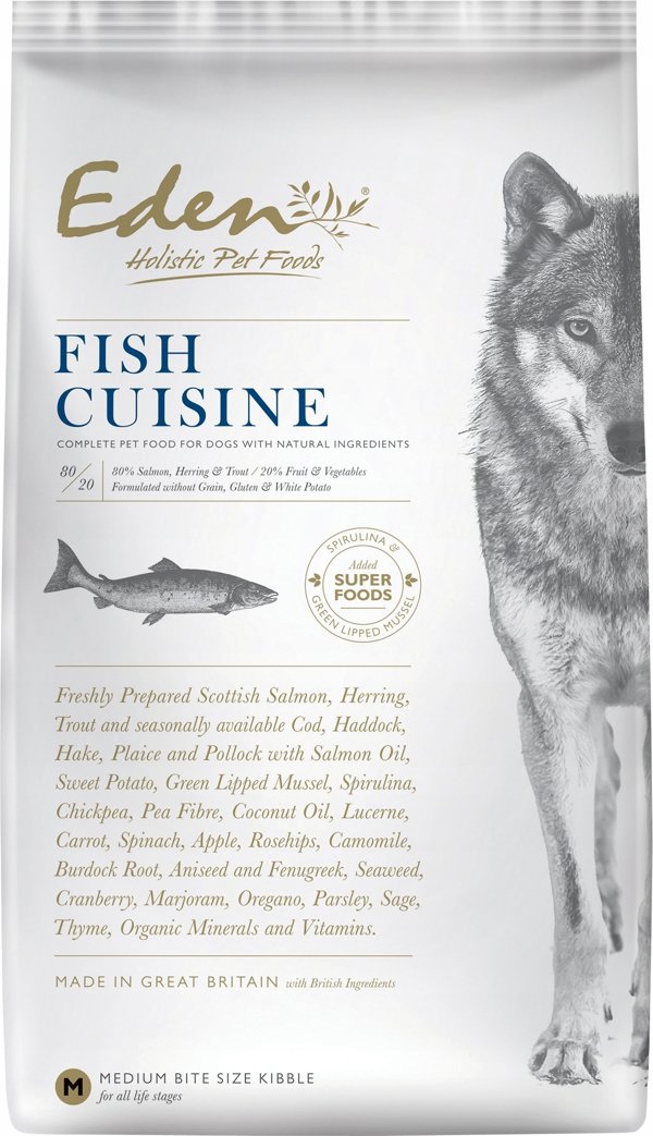 Eden Fish Cuisine για μεσαίες και μεγάλες φυλές 12kg