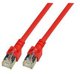 EFB RJ45 S/FTP Cat5e kabel sieciowy Czerwony 5 m SF/UTP (S-FTP)
