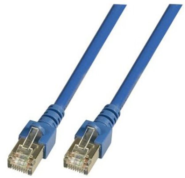 EFB RJ45 SFTP Patch Cable 0,5m blue ECOLAN CAT.5E K5459.0,5