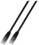 EFB RJ45 UTP Patch Cable umspritzt, 2,0 m black, ECOLAN CAT.6 (K8100SW.2)