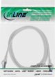 EFB InLine® Καλώδιο Δικτύωσης Cat.6A S/FTP, TPE (LSZH), CCA, Γκρι, 0,5m