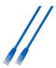 EFB EFB RJ45 Patch Cable U/UTP, Cat.6, PVC, CCA, 15m, blue (K8100BL.15)