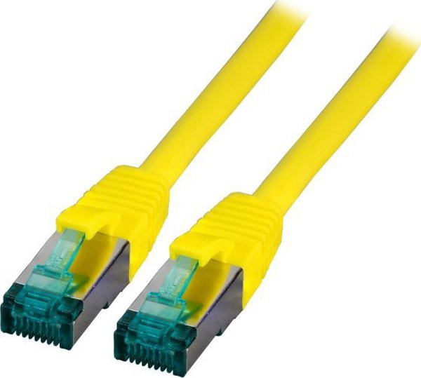 EFB EFB RJ45 Patchkabel S/FTP, Cat.6A, LSZH, 50m, gelb