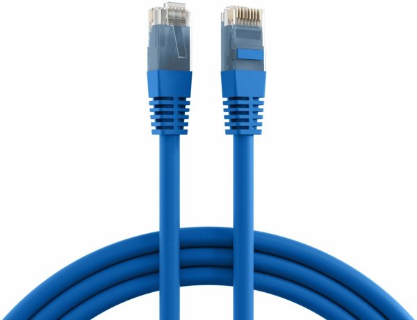 EFB EFB Electronics 5m Cat6 Patch 5m Cat6 U / UTP (UTP) Blue Network Cable (K8100BL.5)