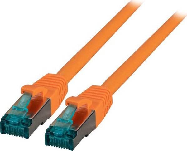 EFB Patch Cable Cat.6A S/FTP RJ45, 15m, Πορτοκαλί, MK6001.15O