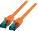 EFB Patch Cable Cat.6A S/FTP RJ45, 15m, Πορτοκαλί, MK6001.15O