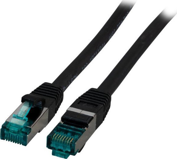 EFB EFB RJ45 Patchkabel S/FTP, Cat.6A, LSZH, 40m, schwarz
