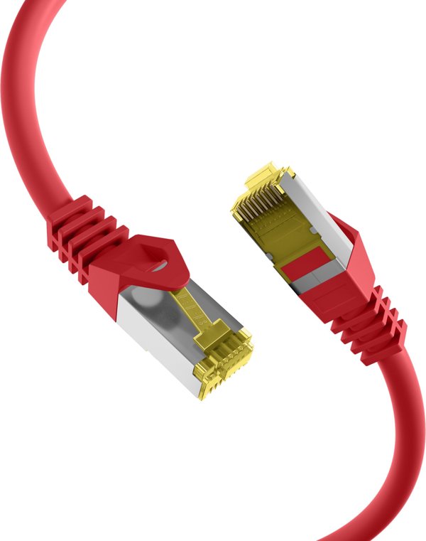 EFB Elektronik MK7001.0,15R kabel sieciowy Czerwony 0,15 m Cat6a S/FTP (S-STP)