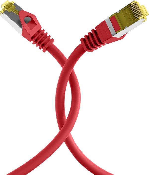 EFB Elektronik MK7001.0,15R kabel sieciowy Czerwony 0,15 m Cat6a S/FTP (S-STP)