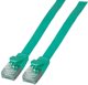 EFB K5545GN.0 kabel sieciowy Zielony 0,5 m Cat6a U/FTP (STP)