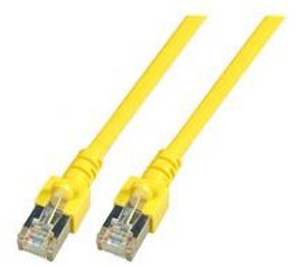 EFB RJ45 S/FTP Cat5e δίκτυο καλώδιο κίτρινο 10 μ (S-FTP)