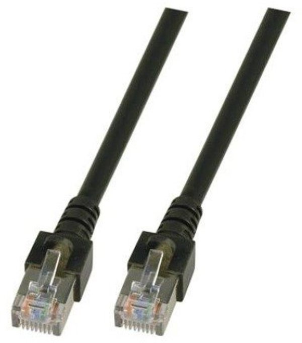 EFB RJ45 S/FTP Cat5e kabel sieciowy Czarny 1 m SF/UTP (S-FTP)