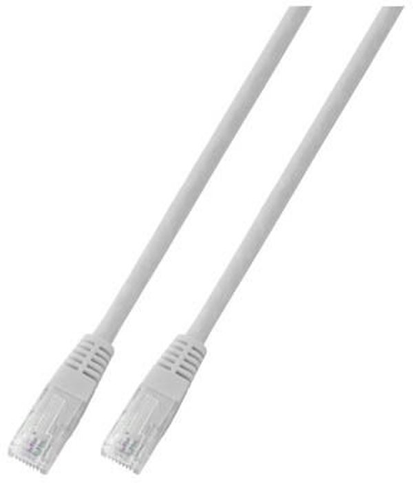 EFB RJ45 UTP Patch Cable umspritzt, 5,0 m white, ECOLAN CAT.6 (K8100WS.5)