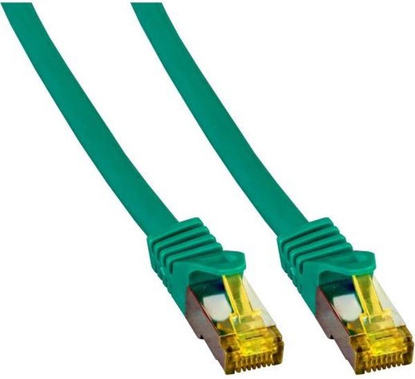 EFB Patchcord S/FTP,Cat.6A, LSZH, Cat.7, 0.25m, zielony (MK7001.0,25GR)