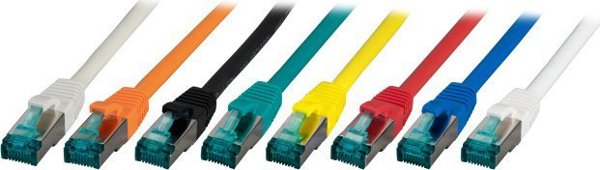 EFB Καλώδιο Patch RJ45 Cat.6A S/FTP, 20m, LSZH, Μαύρο - MK6001.20B