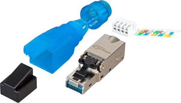 EFB RJ45 wtyk STP Cat.6A do konfekcjonowania w terenie