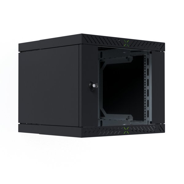 EFB Elektronik WGX-0906TS.G1 ράφι 9U, μαύρο, τοίχου